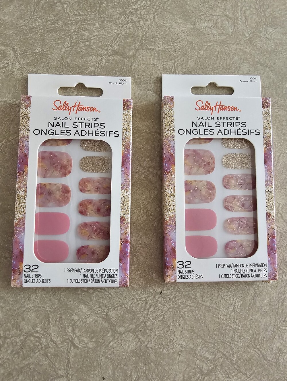 Sally Hansen Nail Strips Cosmic Blush #1000
